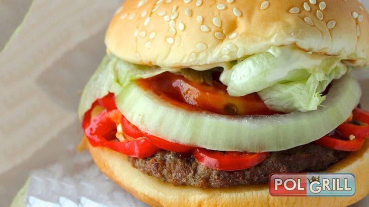 Hamburger z grilla - PolGrill
