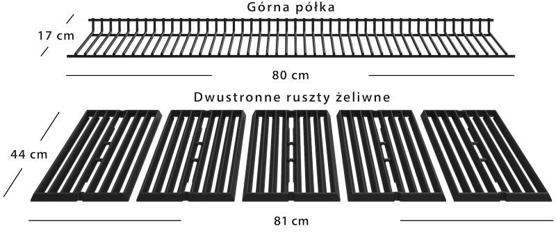 wymiary-polki-gornej-oraz-rusztow-Baron-590-polgrill