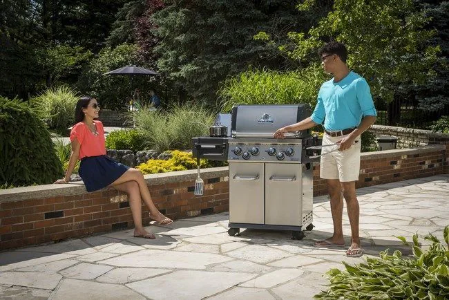 956343PL-Regal-s490PRO-Polgrill-w ogrodzie
