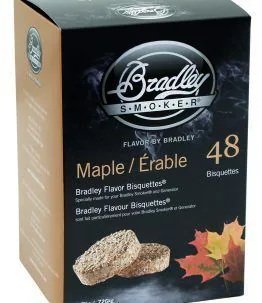 Brykiet-klon_wędzarnie bradley smoker_polgrill