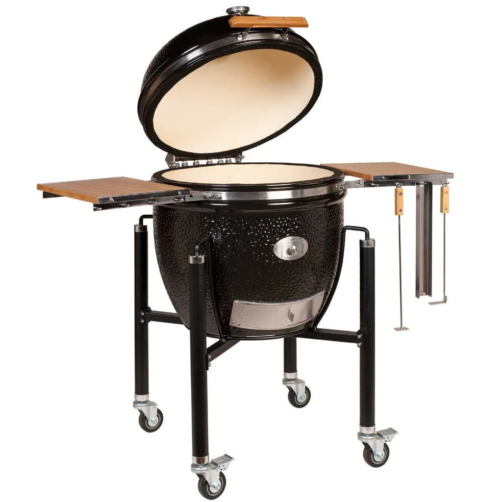 grill-weglowy-ceramiczny-monolith-lechef-201030-black-polgrill-warszawa