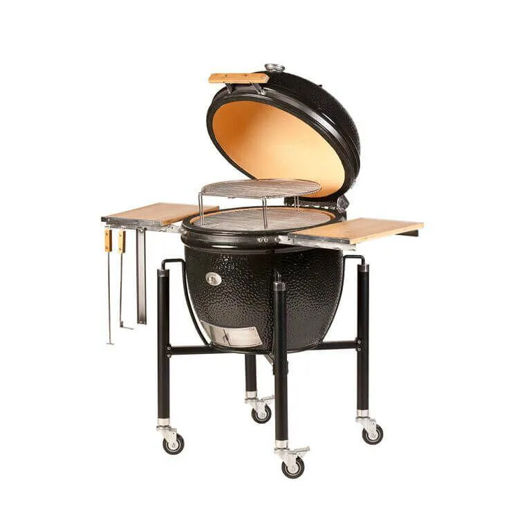 grill-weglowy-ceramiczny-monolith-lechef-201030-black-polgrill-warszawa
