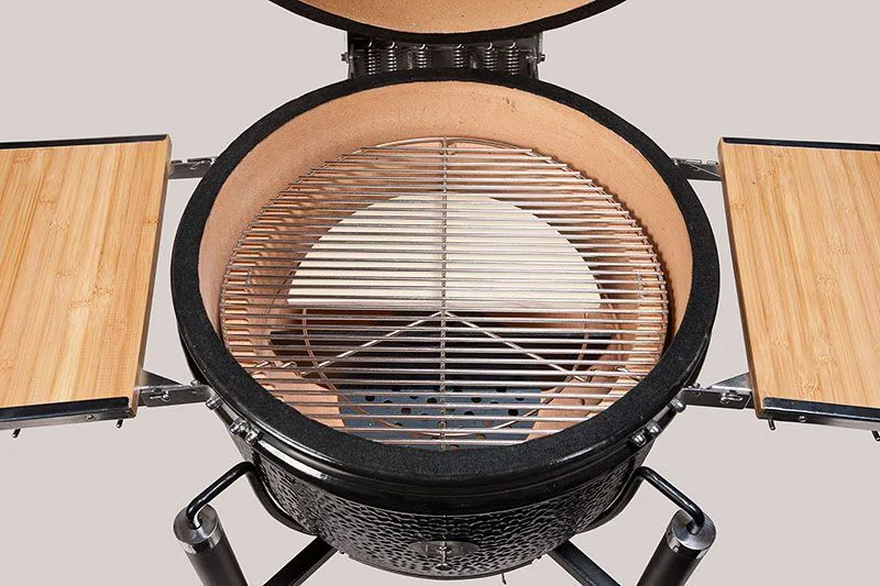 grill-weglowy-ceramiczny-monolith-lechef-201030-black-polgrill-warszawa