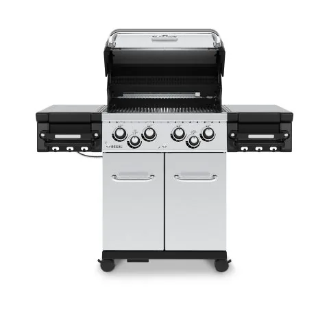 polgrill_Regal S 490_grill_broilking_Front_otwarty
