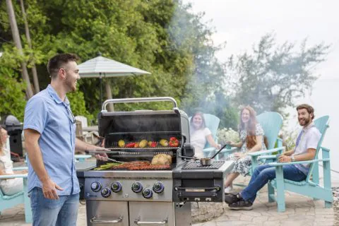 Polgrill-Regal_S 490-broilking-grillowaniena-działce