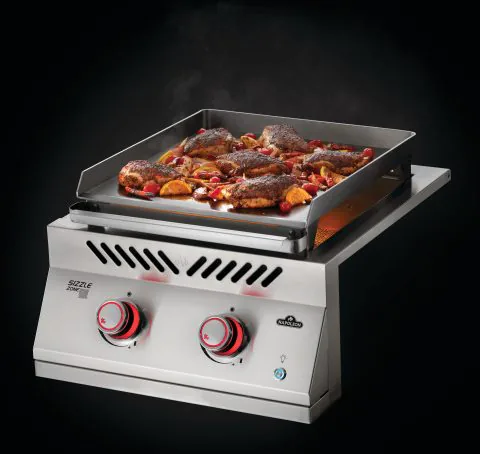 polgrill-56092-napoleon-Plancha-Griddle-for-Built-in-Burners-18''