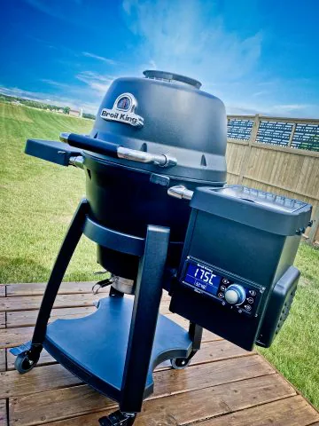 Polgrill-Keg Kamado iQue -grill-hybrydowy-weglowo-pelletowy-life